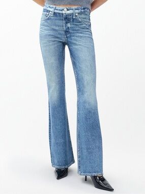 Rag & bone Miramar Dahlia Flare Pant Refine Knit Minetta